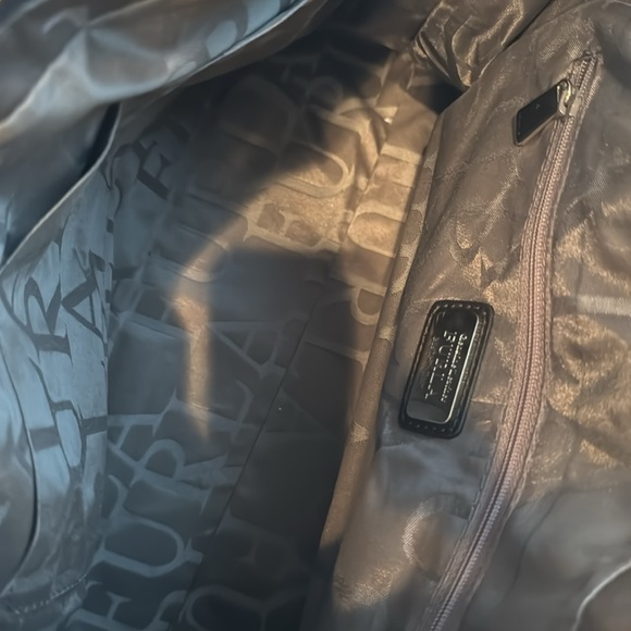 FURLA large tote, two gorgeous tone color, top handle or Crossbody 15x12x6” - Picture 7 of 13